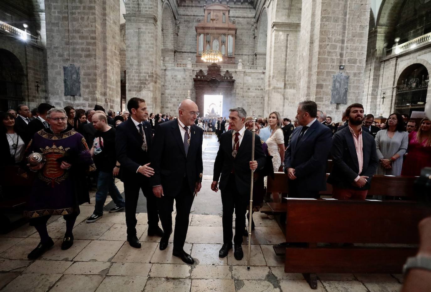 Misa y procesión de Nuestra Señora de San Lorenzo en las Fiestas de Valladolid