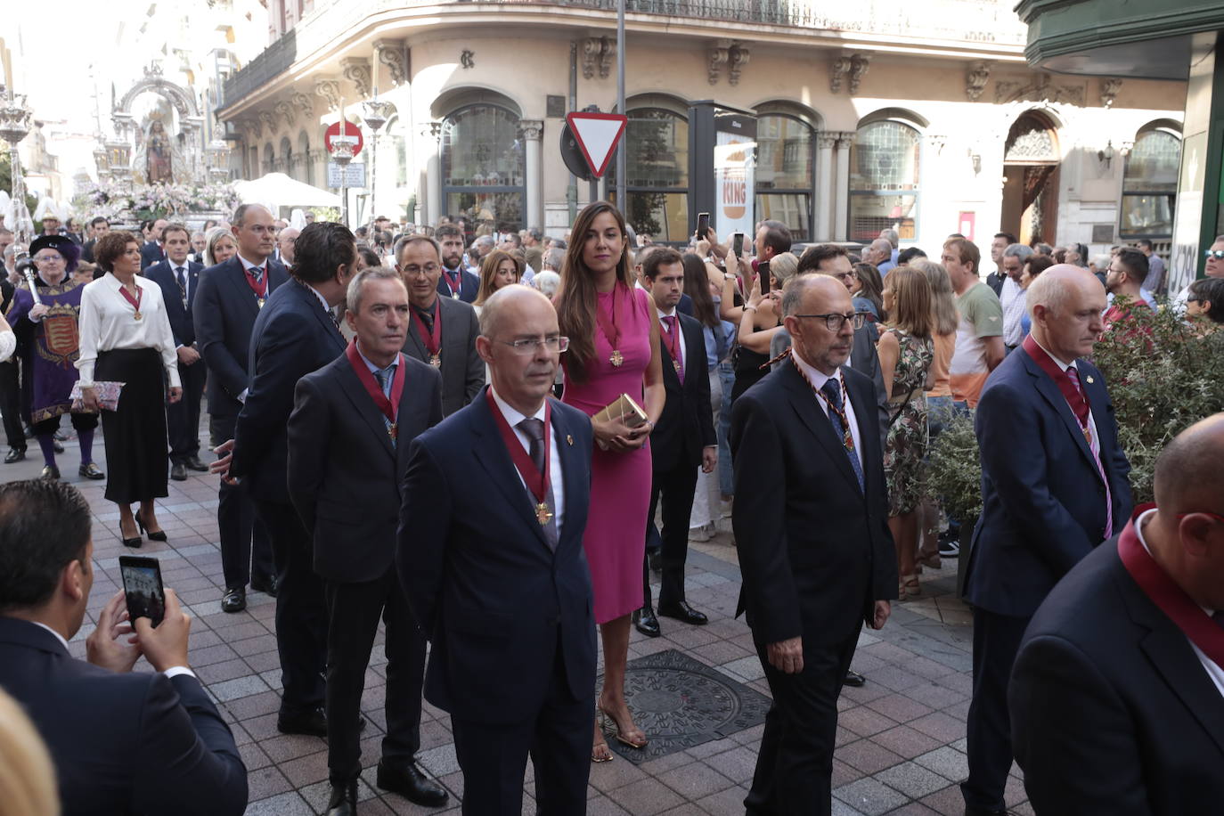 Misa y procesión de Nuestra Señora de San Lorenzo en las Fiestas de Valladolid