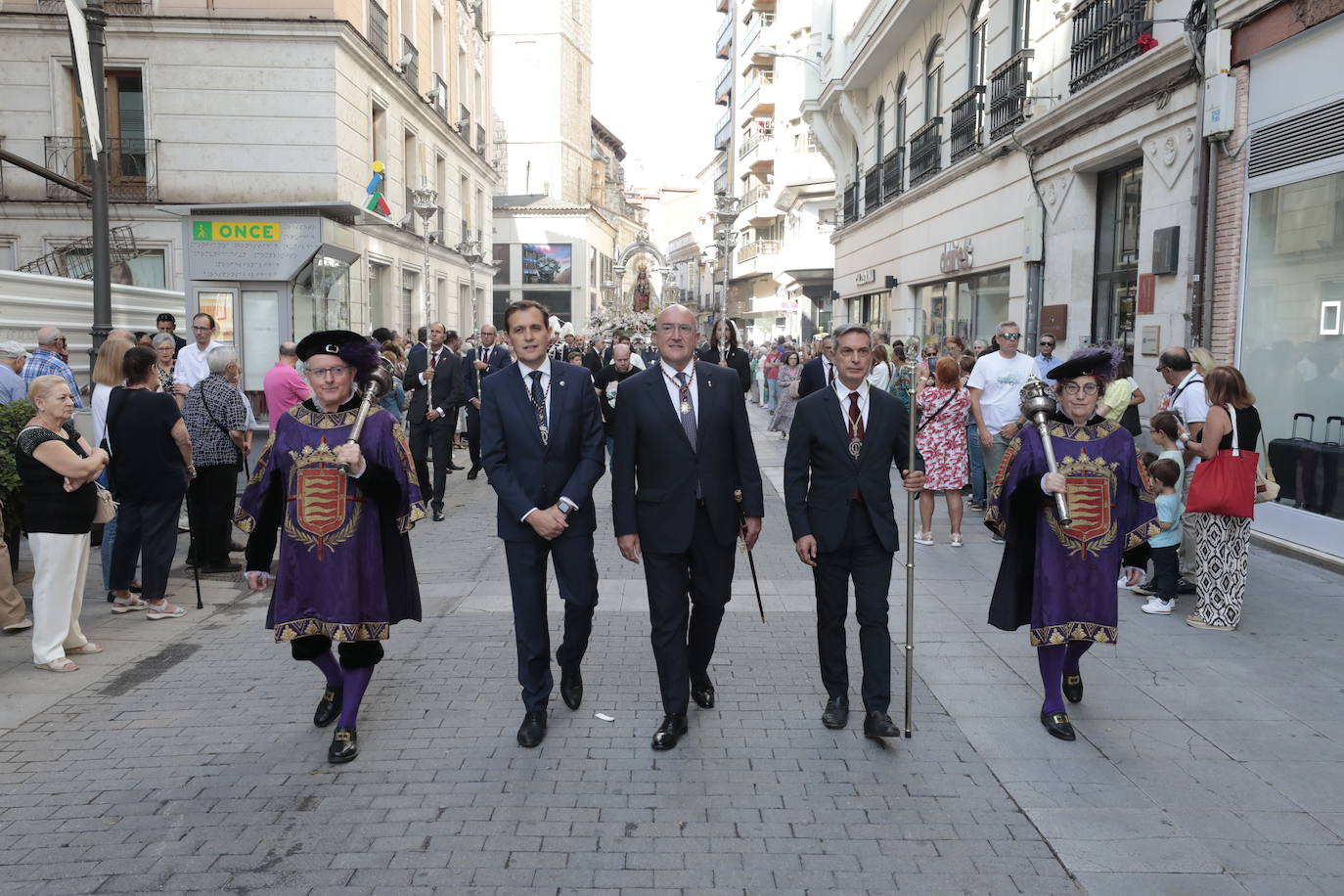 Misa y procesión de Nuestra Señora de San Lorenzo en las Fiestas de Valladolid