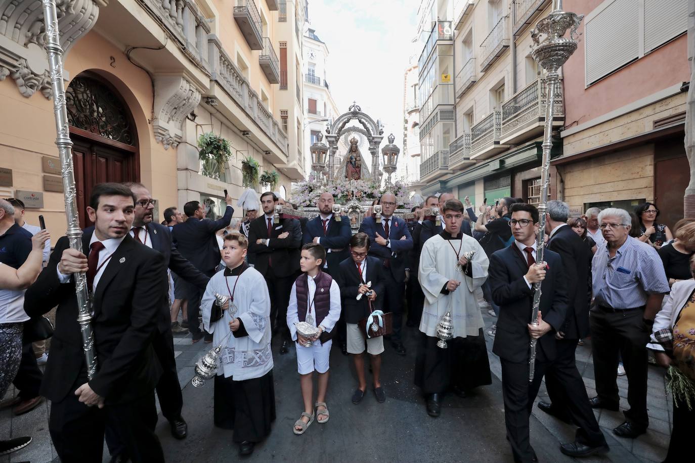 Misa y procesión de Nuestra Señora de San Lorenzo en las Fiestas de Valladolid