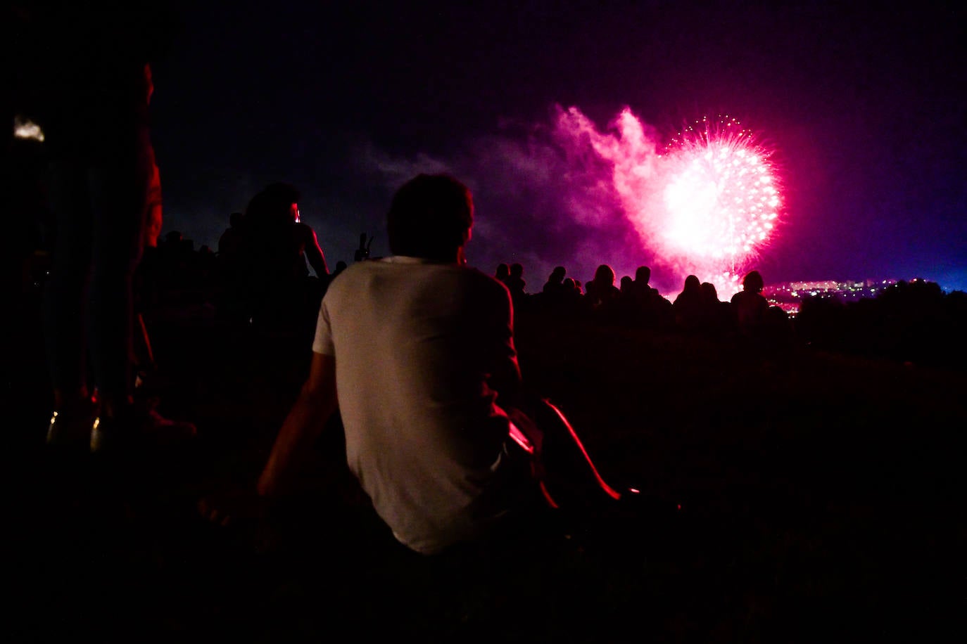 Los últimos fuegos artificiales de estas Fiestas de Valladolid 2023