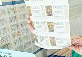 Una administración de lotería de Valladolid, en una imagen de archivo.