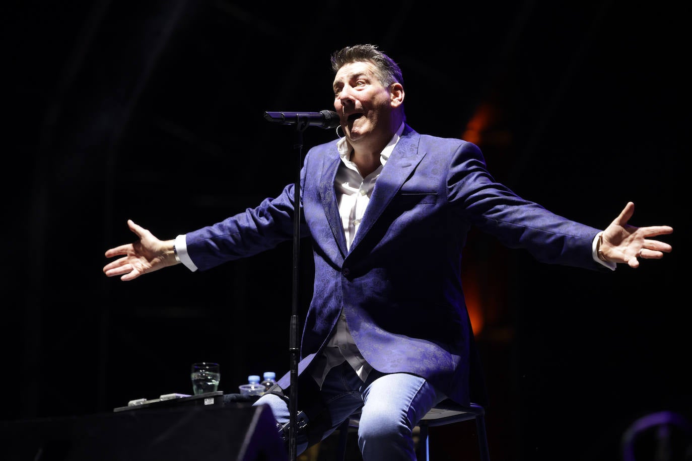 Los conciertos de la noche del sábado en la Plaza Mayor