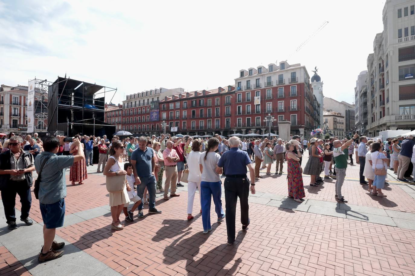 Actuación de La Banzanca en las Fiestas de Valladolid