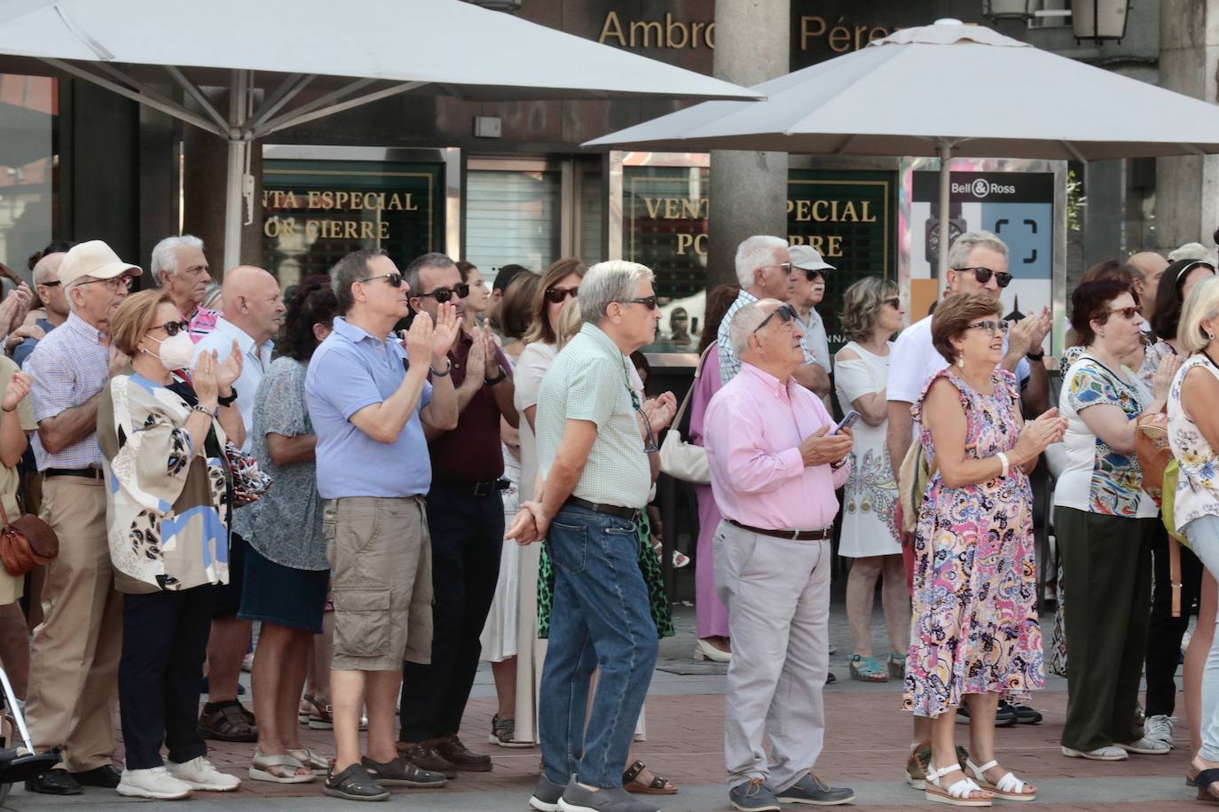 Actuación de La Banzanca en las Fiestas de Valladolid