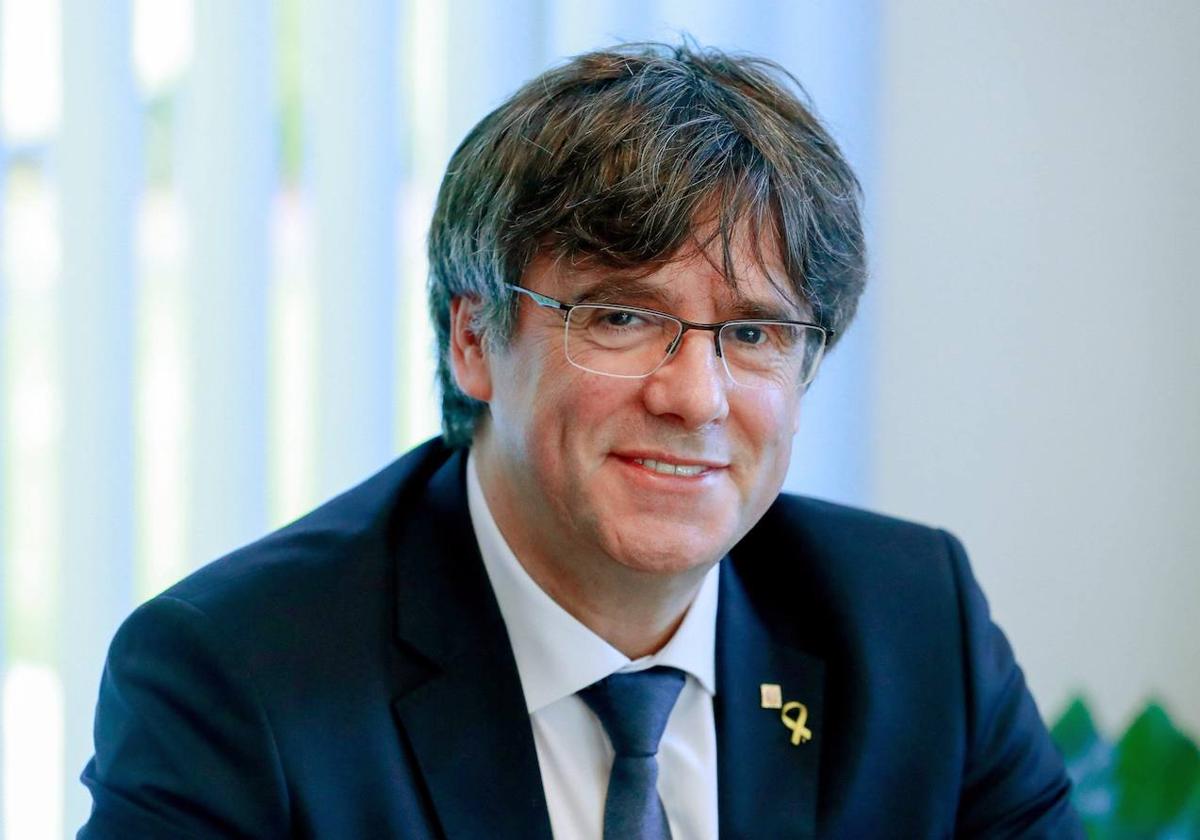 El expresidente autonómico Carles Puigdemont, huido en Bélgica.