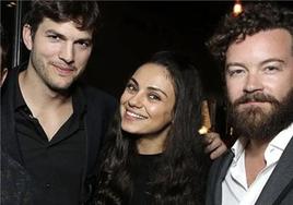 Ashton Kutcher, Mila Kunis y Danny Masterson.