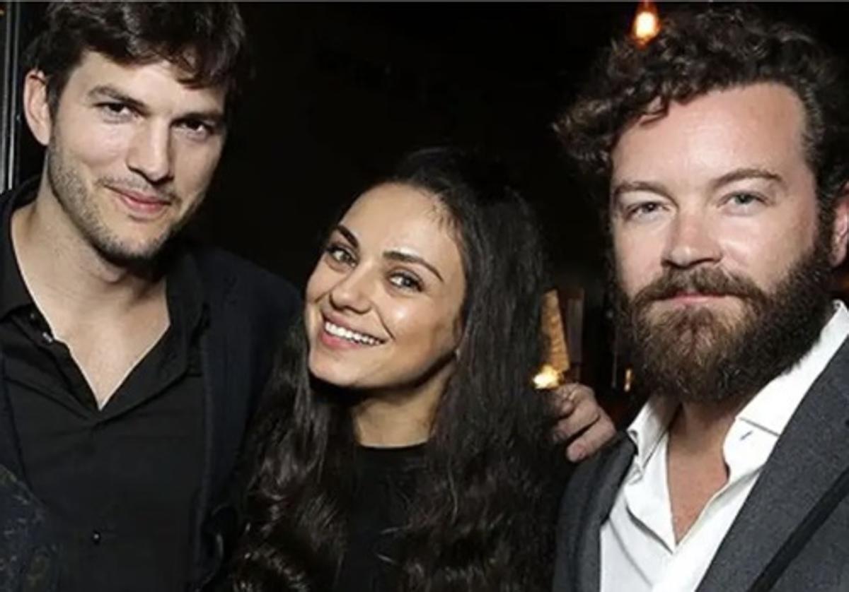 Ashton Kutcher, Mila Kunis y Danny Masterson.