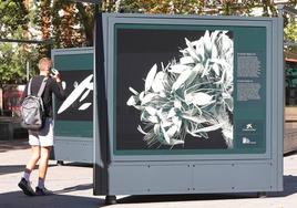 La exposición 'Nanocosmos' llega al parque del Salón de Palencia