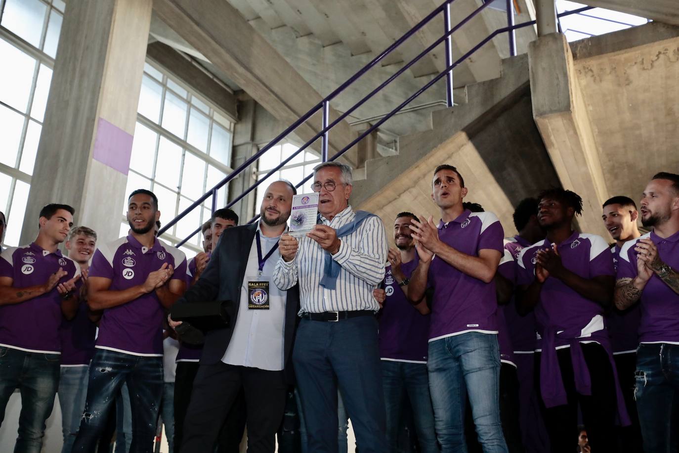 La gala anual de la Federación de Peñas del Real Valladolid, en imágenes