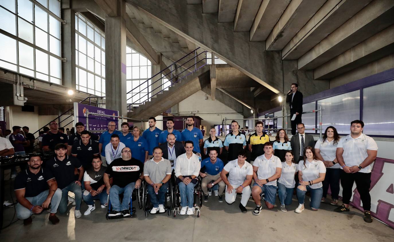 La gala anual de la Federación de Peñas del Real Valladolid, en imágenes