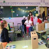 Los alumnos de Dueñas ya reciben clases en Venta de Baños