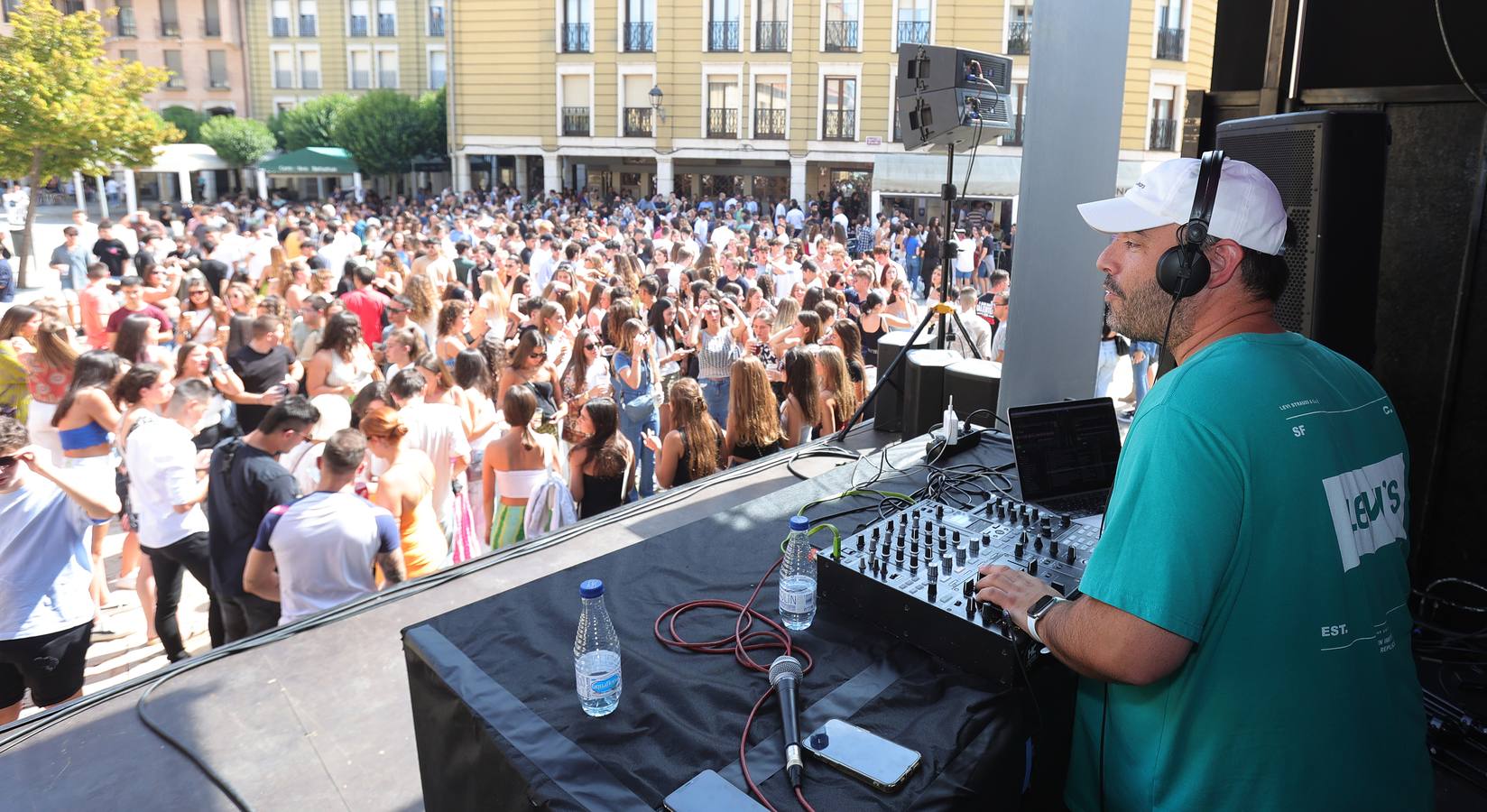 Palencia celebra la apertura del curso con música de Djs