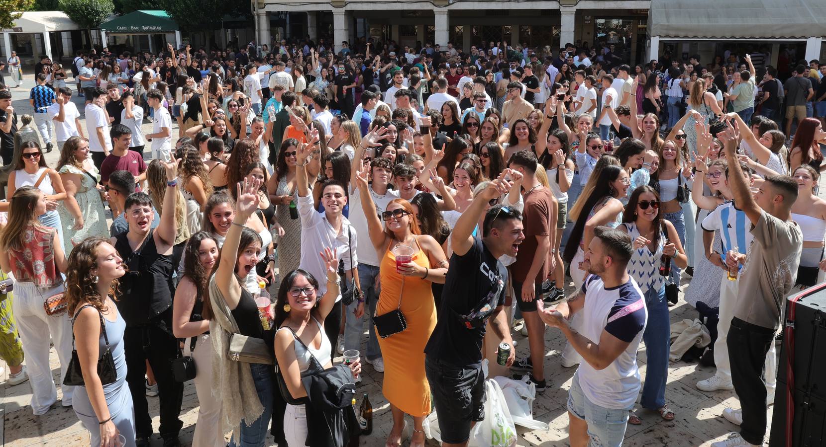 Palencia celebra la apertura del curso con música de Djs