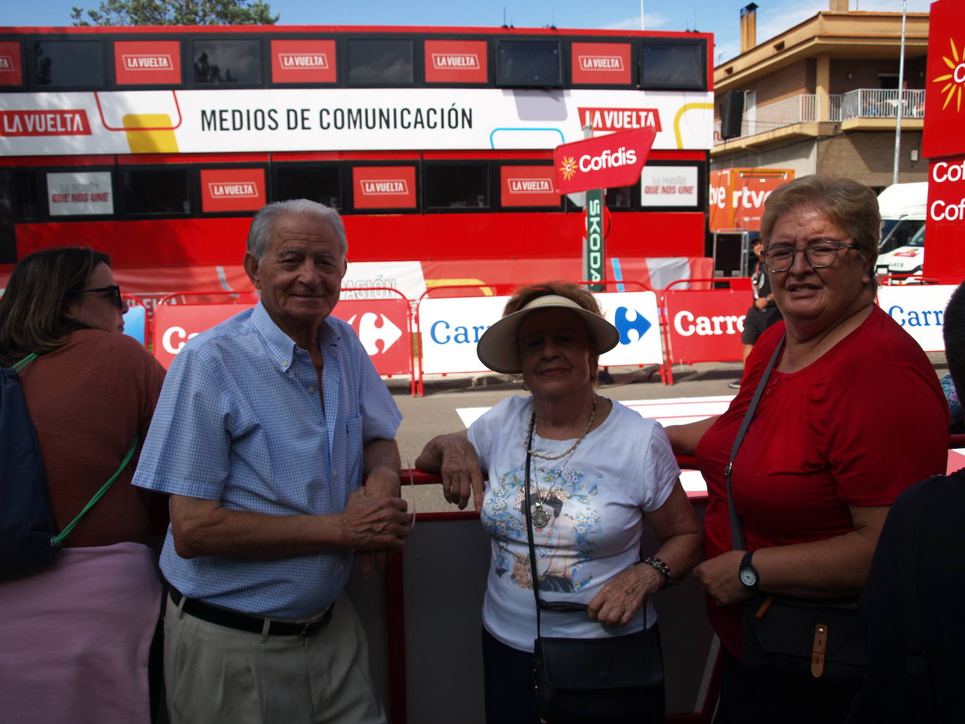 El paso de La Vuelta por Íscar, en imágenes