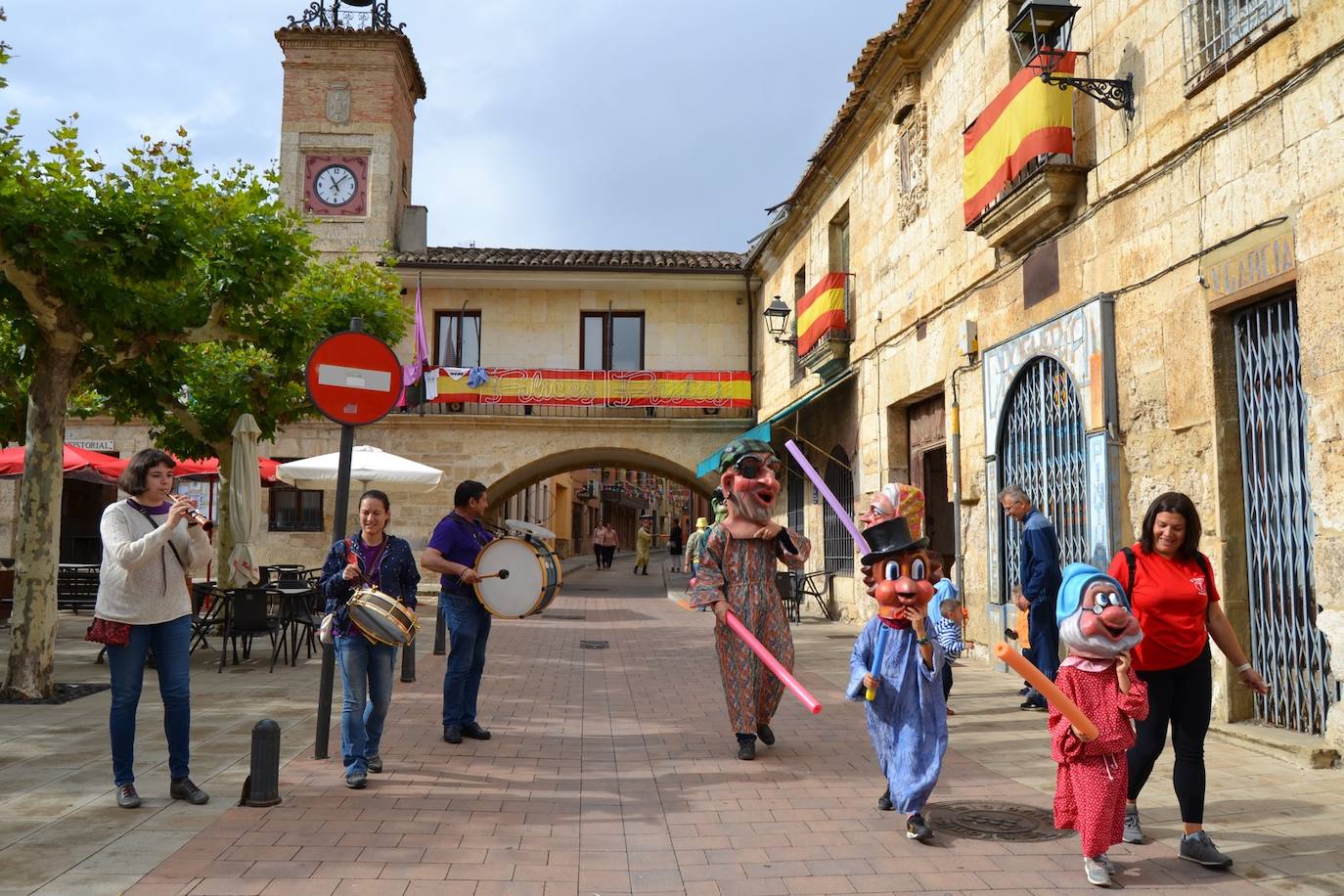 Astudillo se mete de lleno en sus fiestas de la Santa Cruz