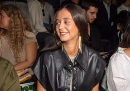 La infanta Victoria Federica en la Mercedes Benz Fashion Week Madrid.