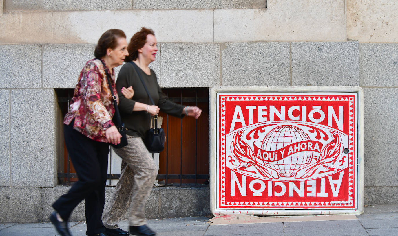 Los murales de las calles de Valladolid, en imágenes