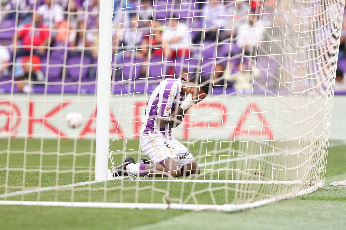 El partido entre el Real Valladolid y el Cartagena, en imágenes