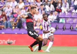 Sylla en un momento del partido.