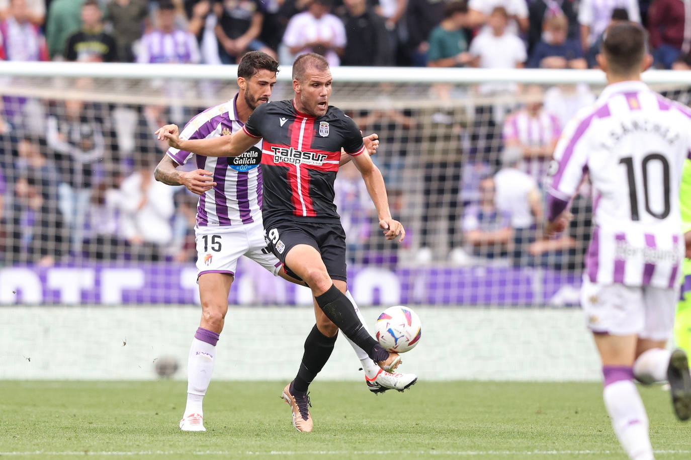 El partido entre el Real Valladolid y el Cartagena, en imágenes