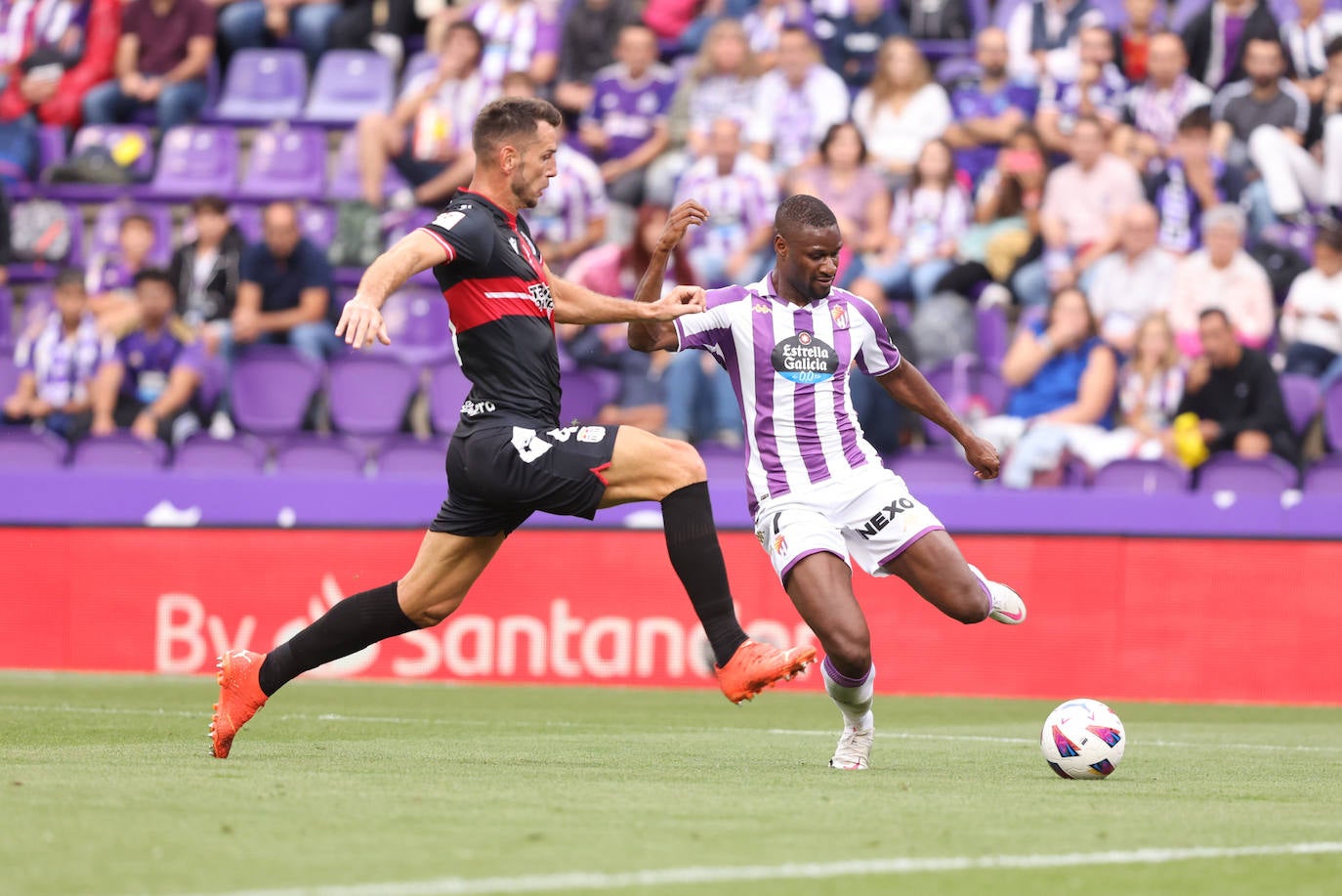 El partido entre el Real Valladolid y el Cartagena, en imágenes