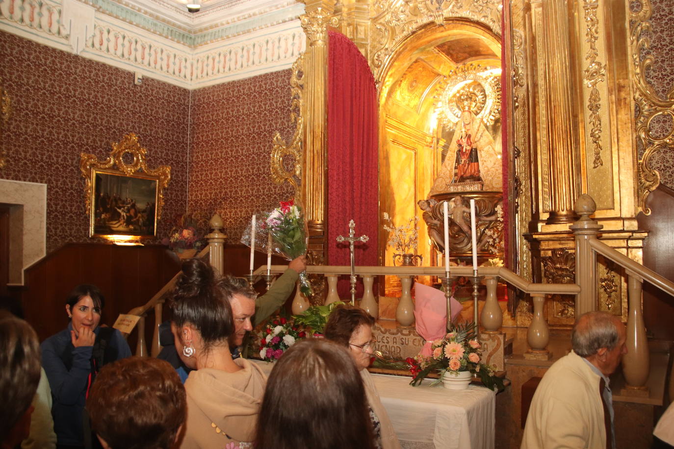 Romería de la Virgen del Henar pasada por agua