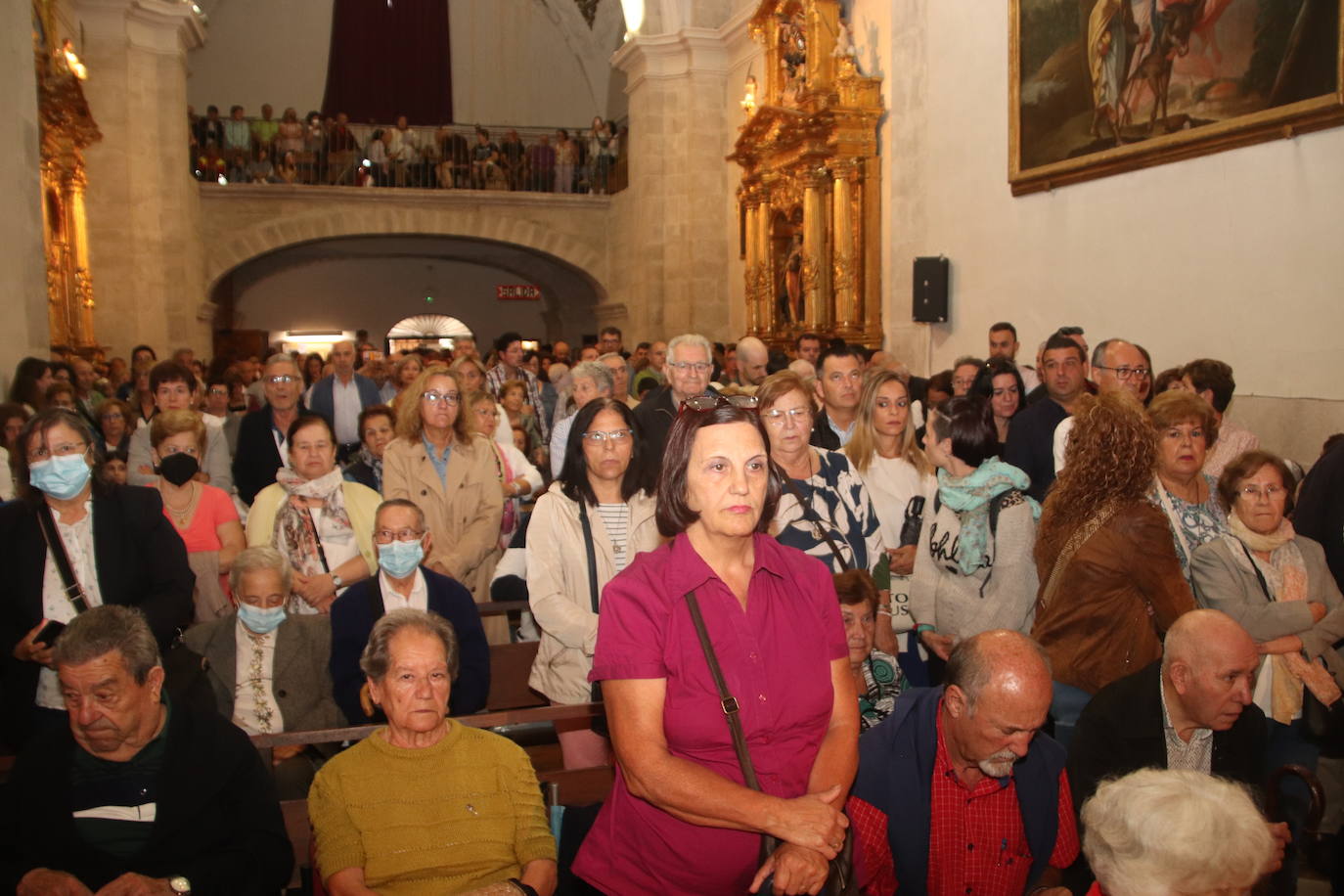 Romería de la Virgen del Henar pasada por agua