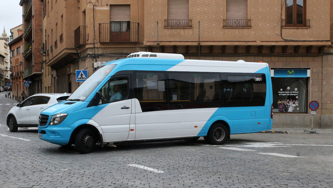 Primer ensayo con lanzaderas desde el Acueducto