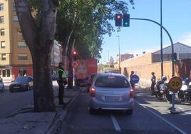 Obras en la calzada del paseo Farnesio que durarán dos semanas.