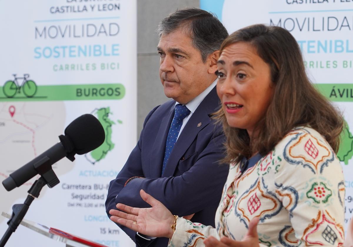 María González Corral, consejera de Movilidad de la Junta de Castilla y León.