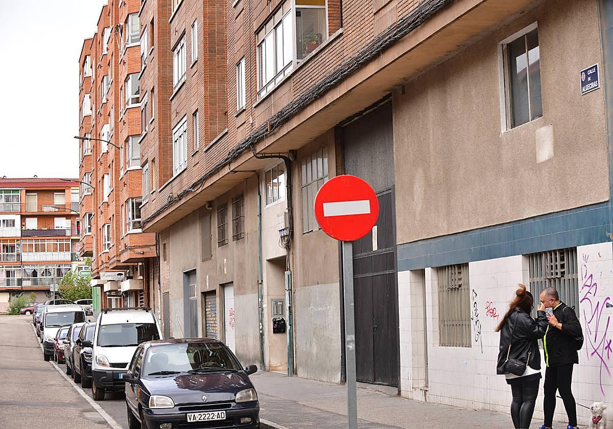 Calle Algeciras, donde ocurrió el suceso.
