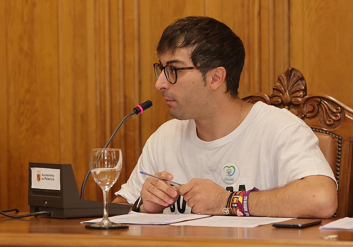 Rodrigo San Martín, portavoz de IU-Podemos.
