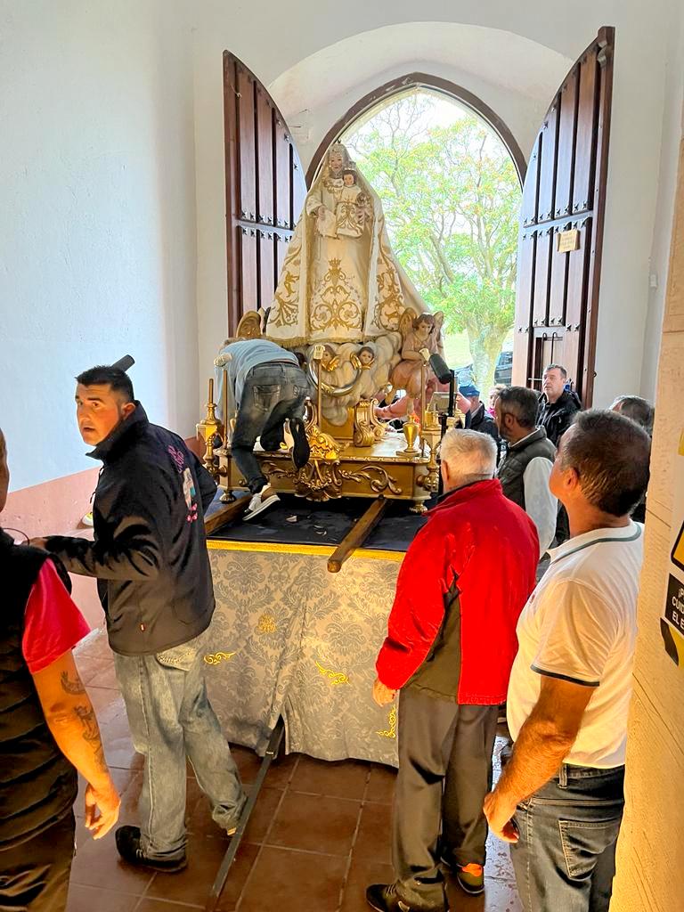 Romería en honor a la Virgen de Valdesalce en Torquemada