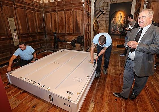 'El Greco' se marcha de Palencia hacia Milán