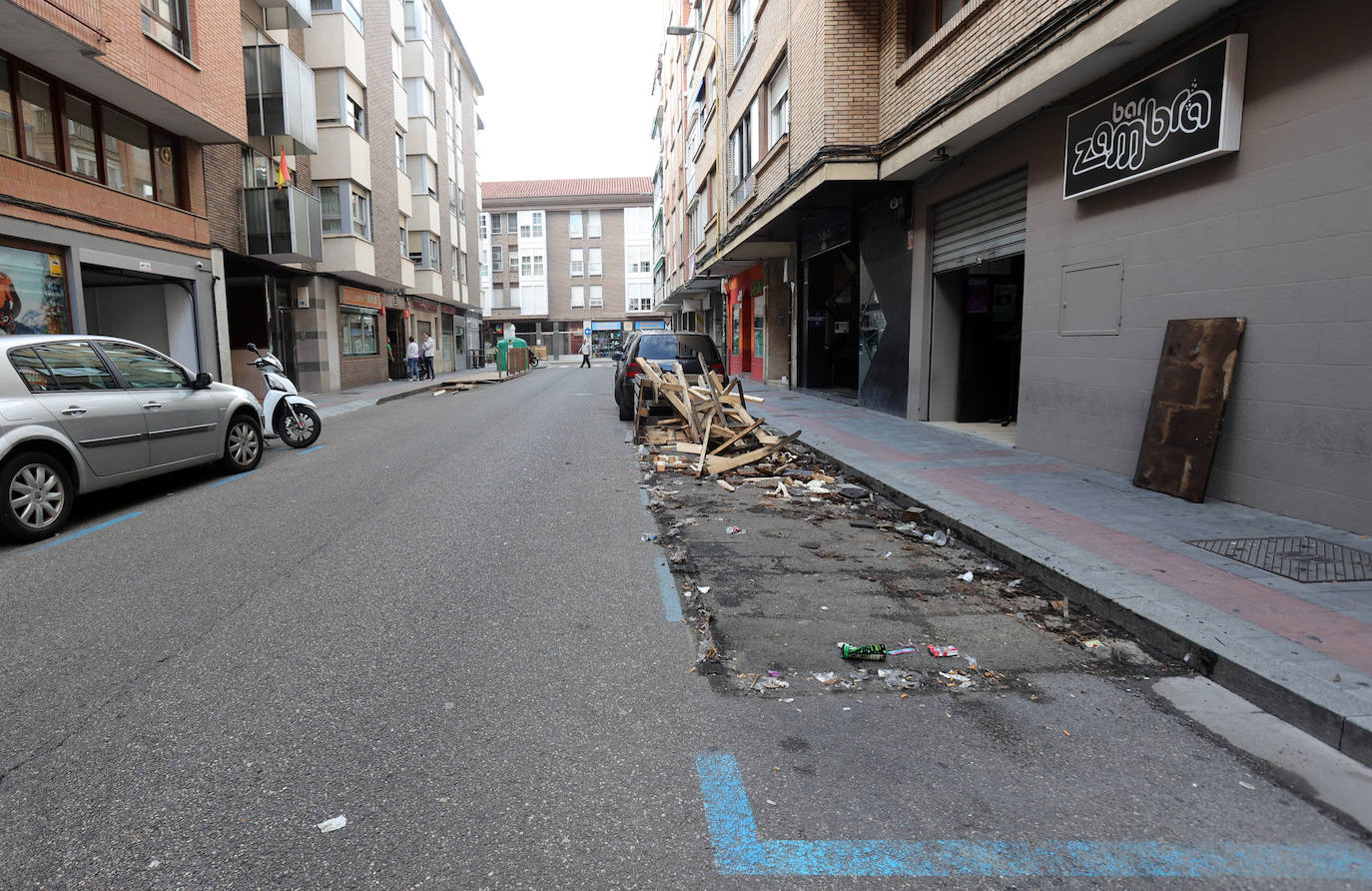 Adiós a las terrazas covid en Palencia