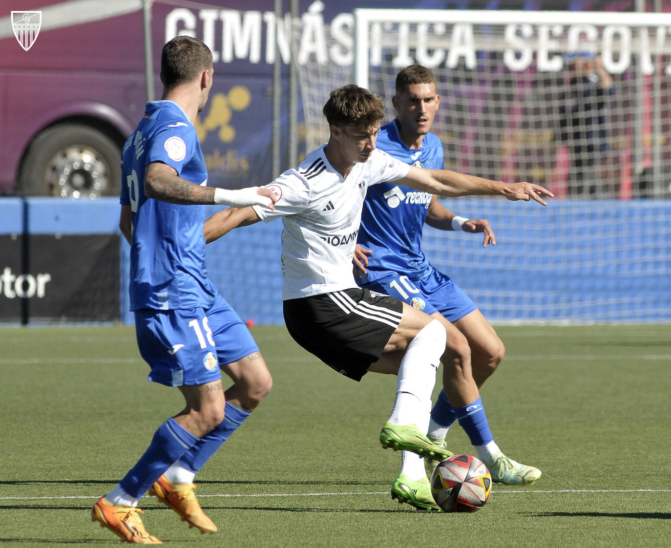 El empate entre el Getafe B y la Segoviana, en imágenes