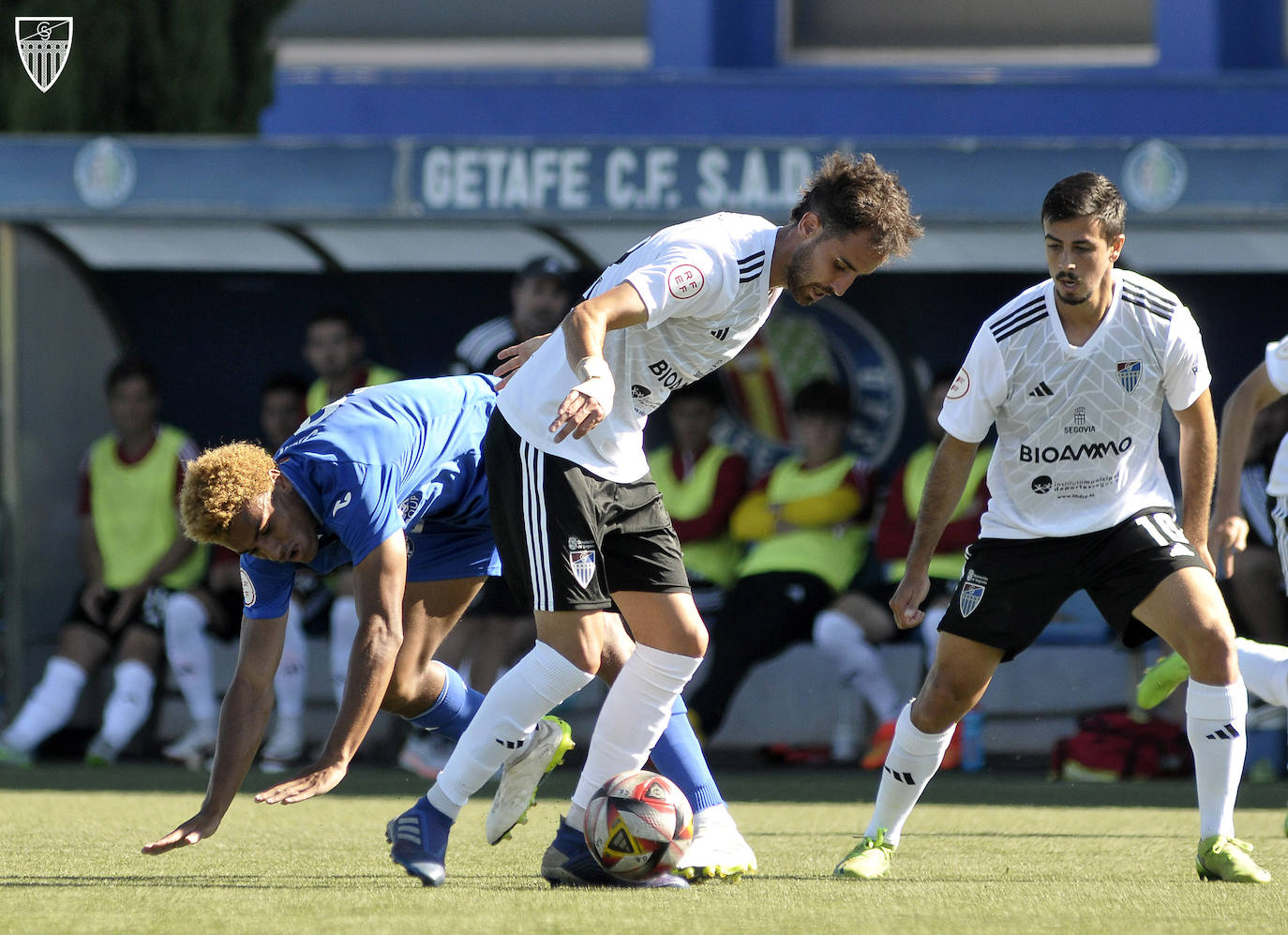 El empate entre el Getafe B y la Segoviana, en imágenes