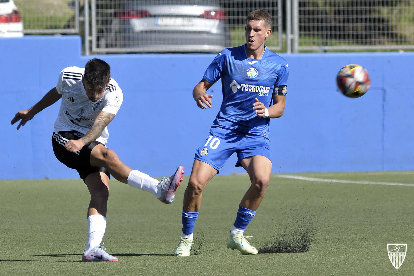 El empate entre el Getafe B y la Segoviana, en imágenes