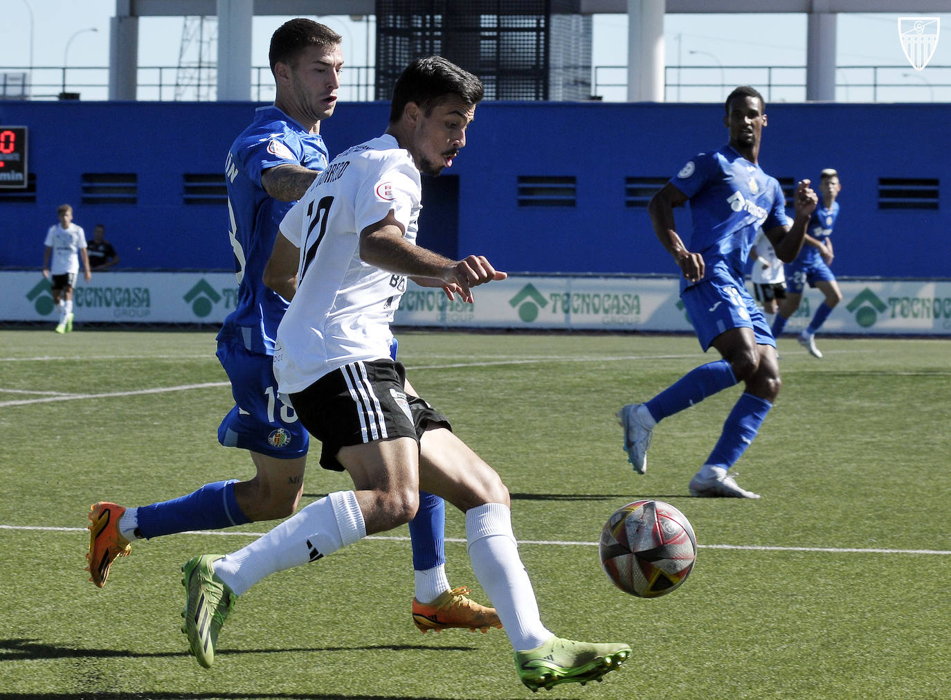 El empate entre el Getafe B y la Segoviana, en imágenes