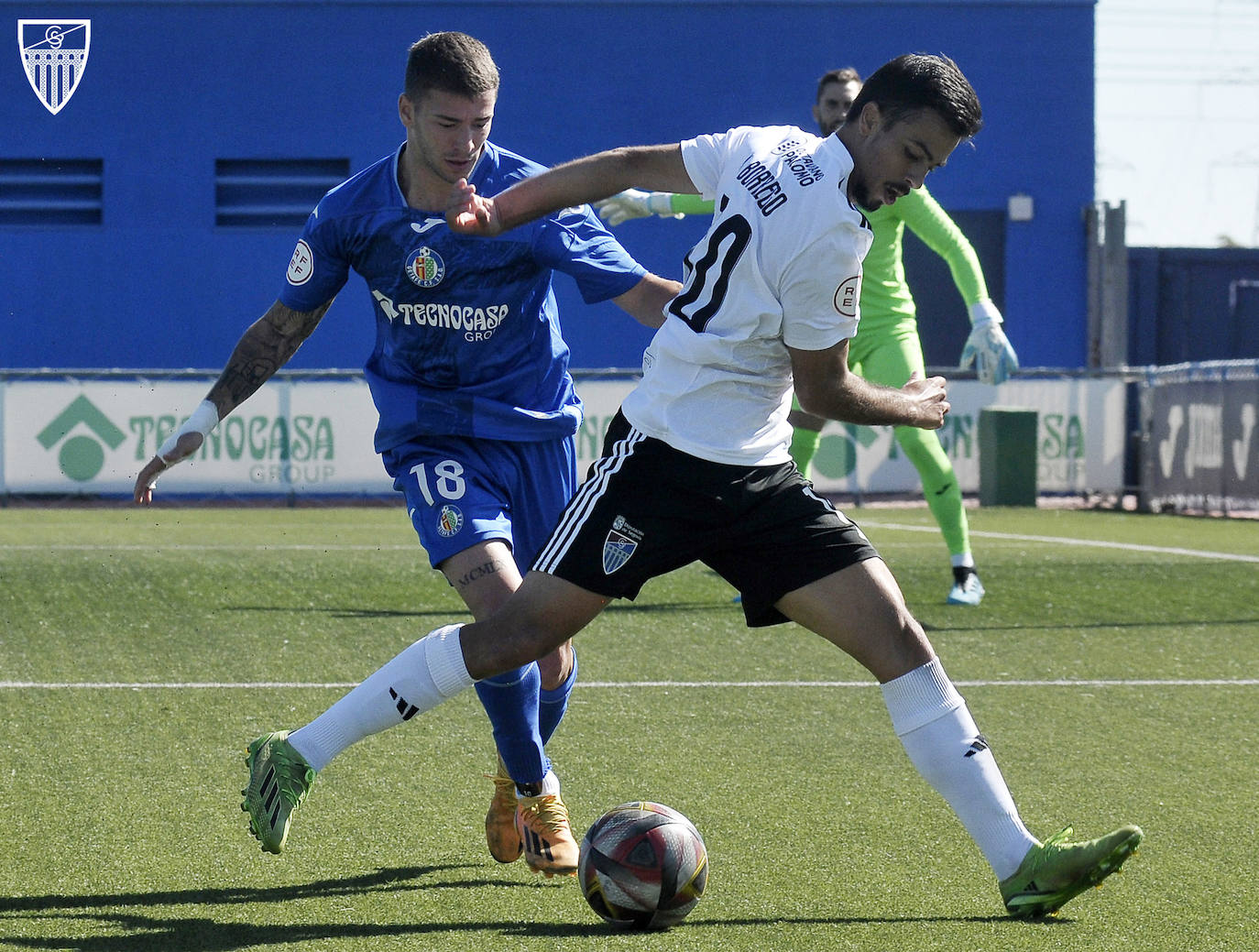 El empate entre el Getafe B y la Segoviana, en imágenes