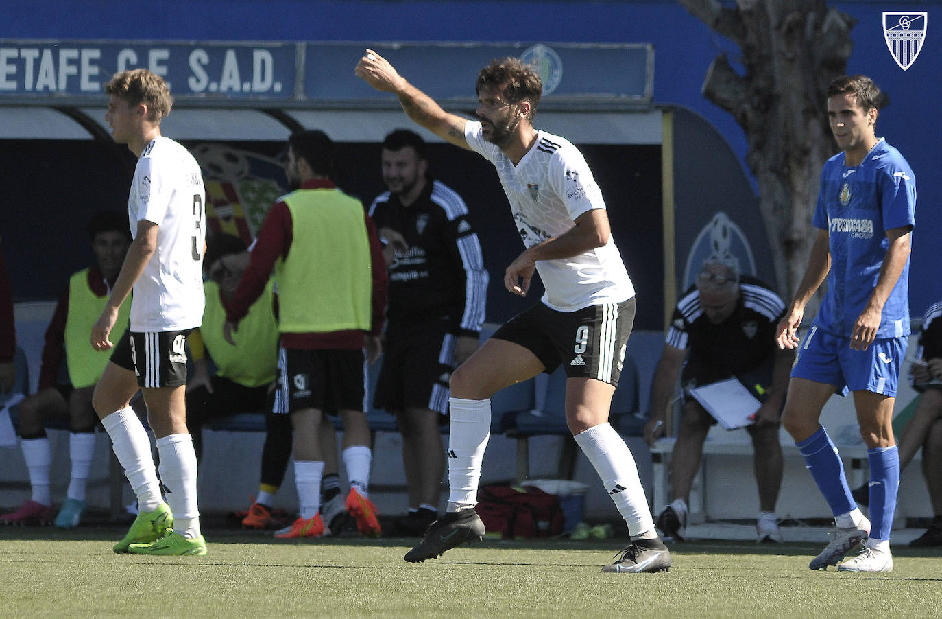 El empate entre el Getafe B y la Segoviana, en imágenes