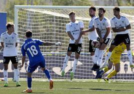 Partido entre el Getafe B y la Gimnástica Segoviana