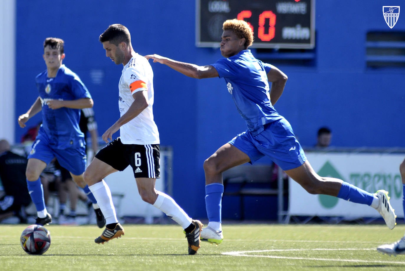 El empate entre el Getafe B y la Segoviana, en imágenes