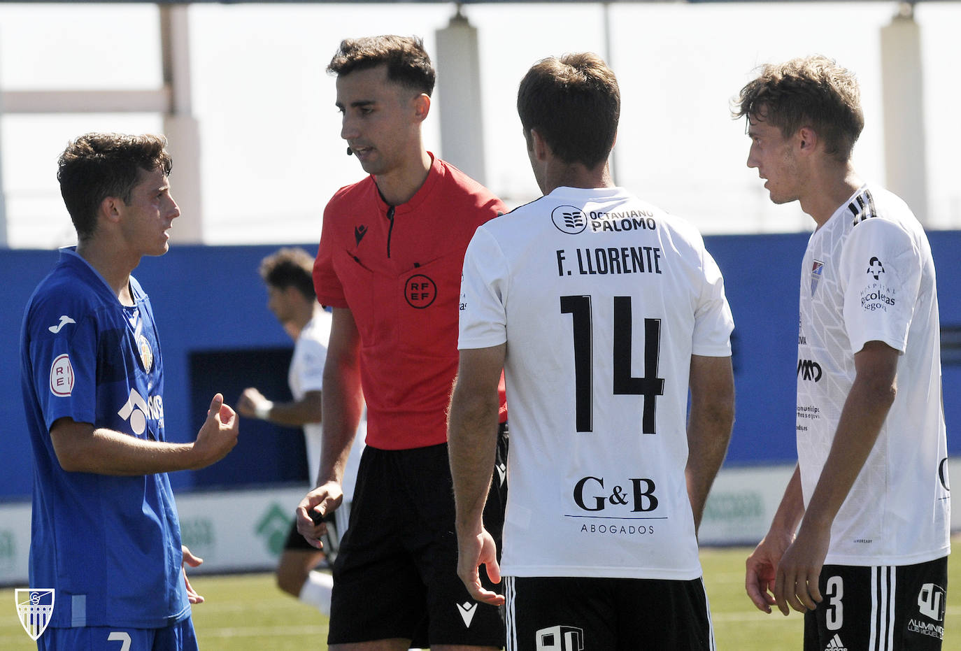 El empate entre el Getafe B y la Segoviana, en imágenes