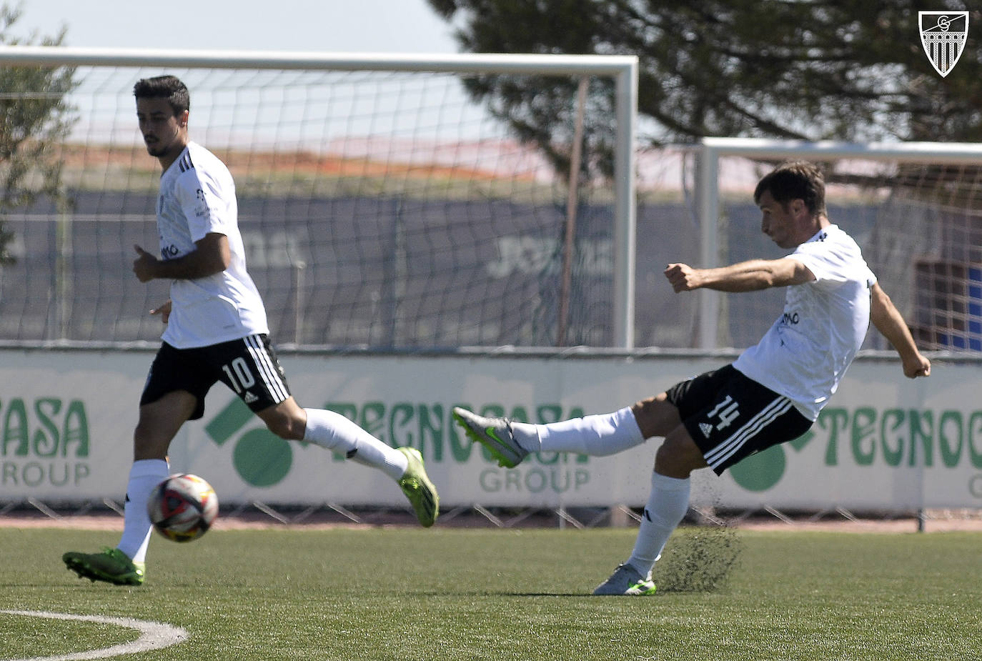 El empate entre el Getafe B y la Segoviana, en imágenes