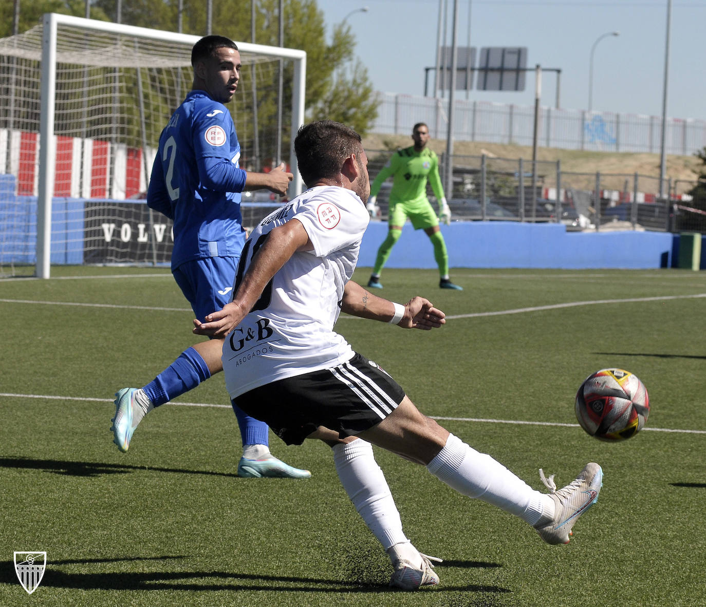 El empate entre el Getafe B y la Segoviana, en imágenes