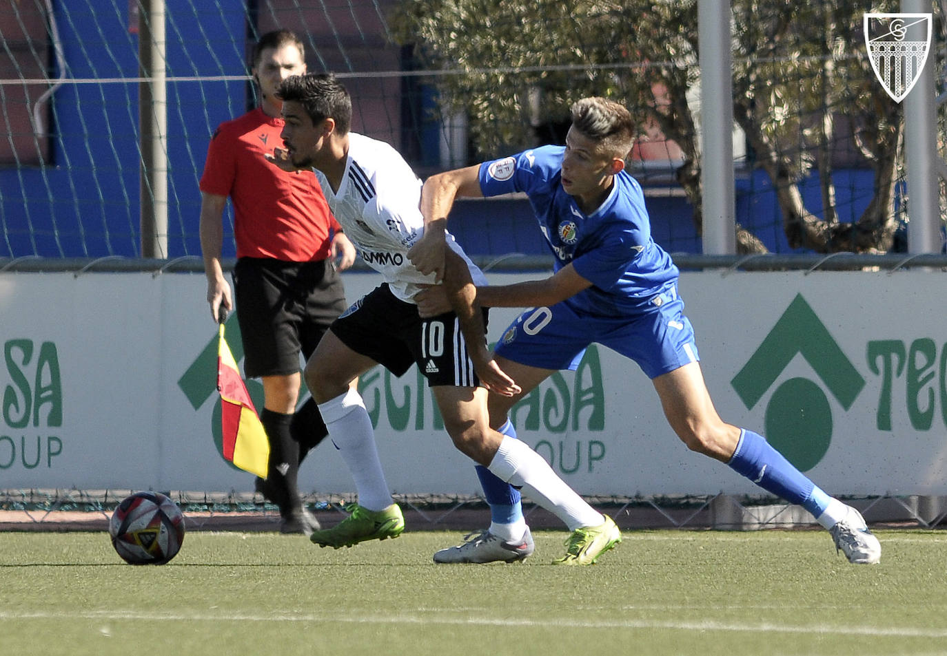 El empate entre el Getafe B y la Segoviana, en imágenes