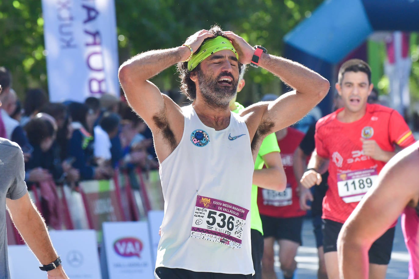 La media maratón y la legua de Valladolid, en imágenes (I)