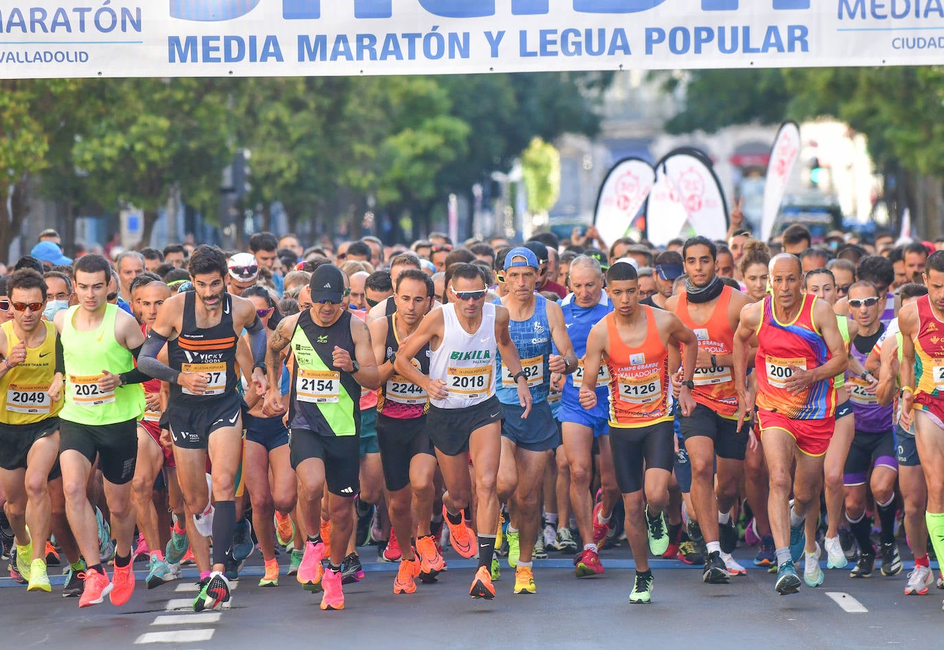 La media maratón y la legua de Valladolid, en imágenes (I)